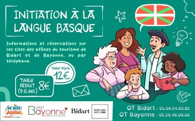 Initiation à la langue basque à l'Office de Tourisme de Bayonne