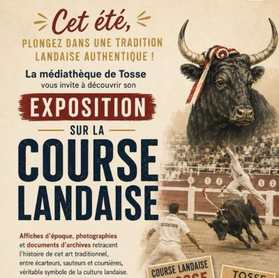 Exposition sur la course landaise
