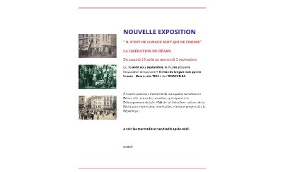 Exposition: Il n'est de longue nuit qui finisse - La libération du Béarn