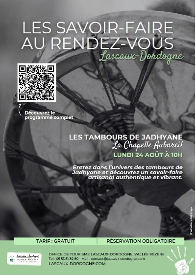 Savoir-faire au rendez-vous : les tambours de Jadhyane