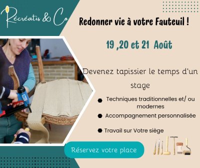 Mini atelier Tapissierie