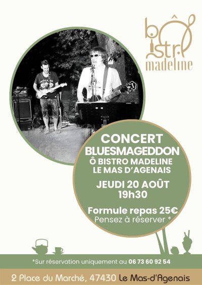 Concert Ô Bistro Madeline - Orev'Sol
