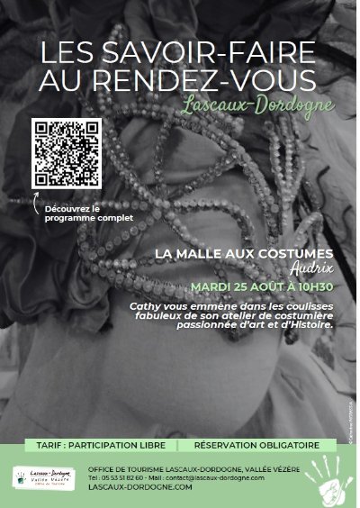 Savoir-faire au rendez-vous : visite d'un atelier de costumes (La malle aux costumes) - ANNULÉ