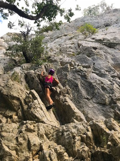 SITE D'ESCALADE DE SAUGRAS - ROC DE PAMPELUNE