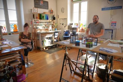Ici, nos savoir-faire - Visite Atelier De la lumière au Vitrail