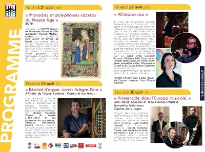 FESTIVAL MUSIQUE ET ORGUE : ALL'IMPROVVISO