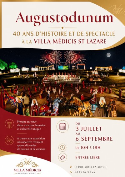 Exposition "Augustodunum, 40 ans d'histoire et de spectacle"