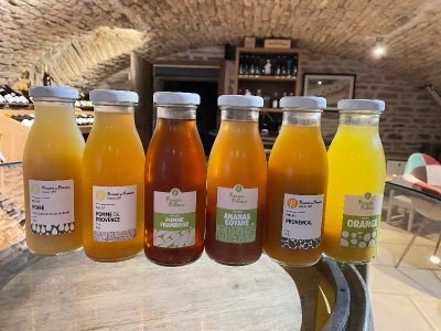 Dégustation autour des jus, 100% fruits