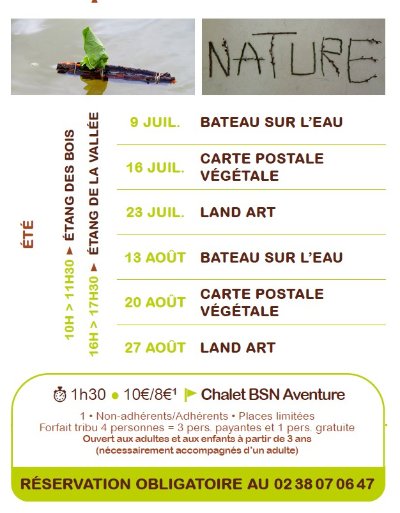Jeudis Buissoniers : Land art