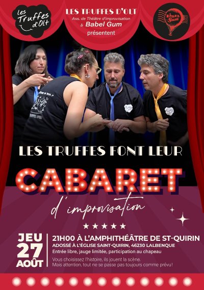 L'Amphi de Lalbenque : Soirée de clôture avec Ren'Art et les Truffes d'Olt