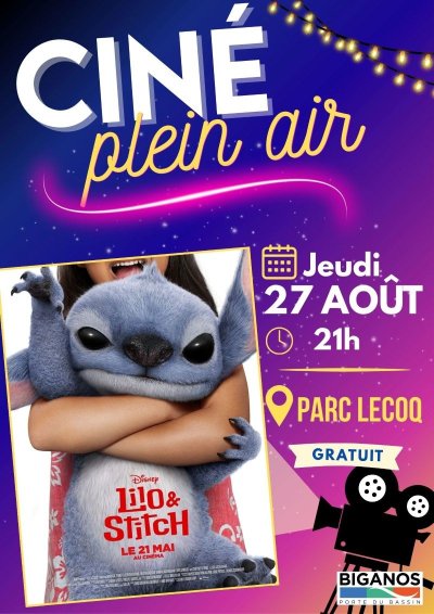 Cinéma en plein air : Lilo et Stitch