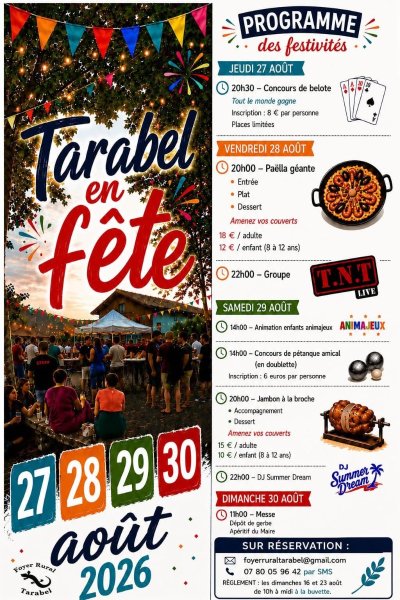 TARABEL EN FÊTE !