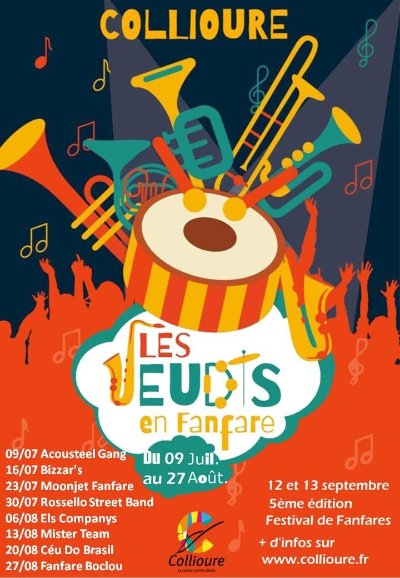 LES JEUDIS EN FANFARE FANFARE BOCLOU