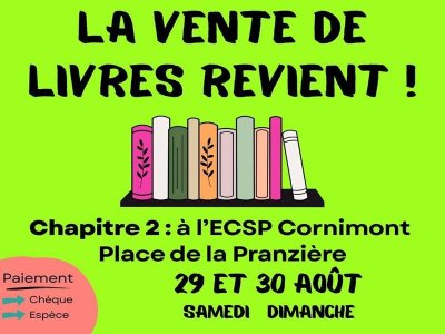 Vente de livres