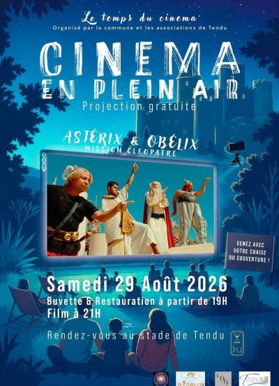 Ciné plein air "Astérix & Obélix, Mission Cléopatre"