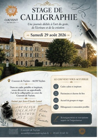 Stage de calligraphie