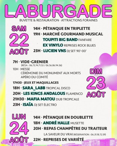 Fête votive de Laburgade