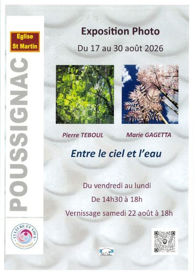 Expo photo : Entre le ciel et l'eau