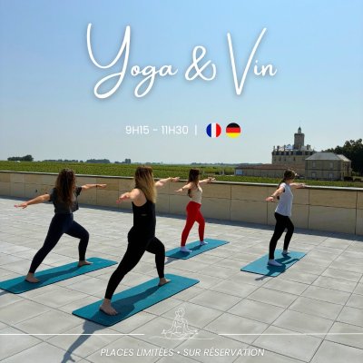 Atelier Yoga & Vin au Château Larose-Trintaudon