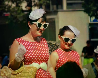 Vintage Days : Défilé de mode hommes, femmes et enfants