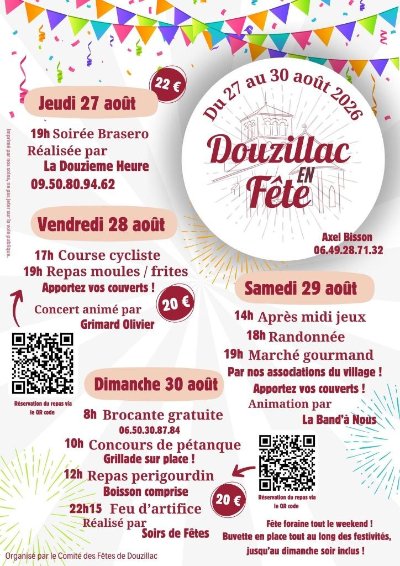 Douzillac en fête