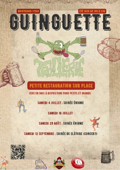 SOIRÉE GUINGUETTE À MONTGEARD