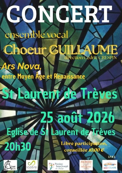 CONCERT CHOEUR GUILLAUME