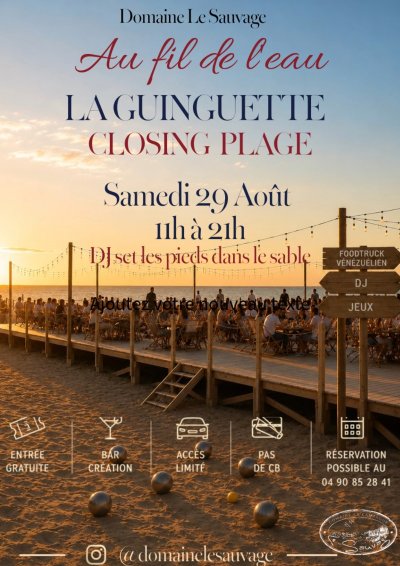 La Guinguette - closing plage