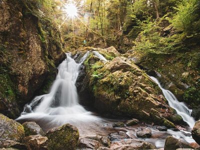 La petite cascade de Tendon
