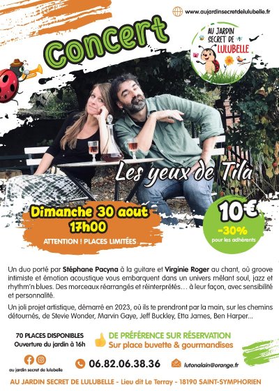 Concert "les yeux de Tila"