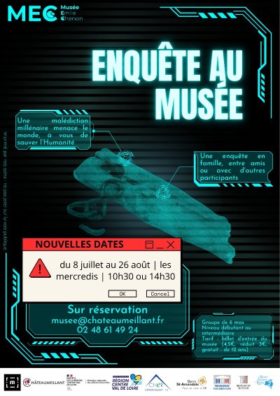 Enquête au MEC de Châteaumeillant en août