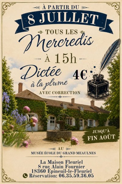 Dictée du mercredi à la Maison Ecole