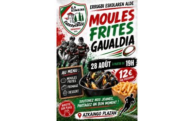 Repas : moules frites