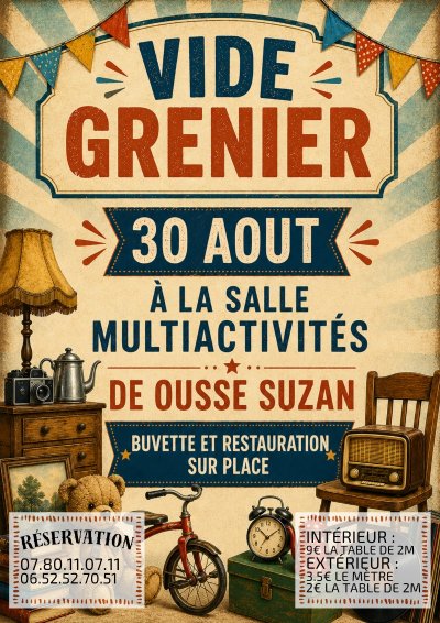 Vide grenier de l'ACOS