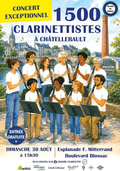 Le plus grand ensemble de clarinettes du monde
