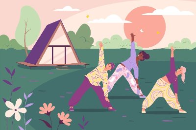 Yoga en plein air - Condat-sur-Vienne