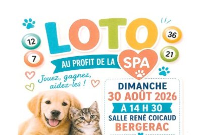 Loto au profit de la SPA