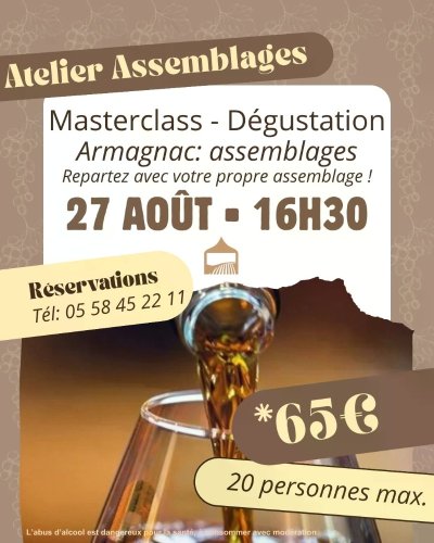 Atelier : assemblage Armagnac