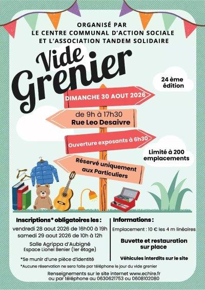 Vide Grenier à Échiré