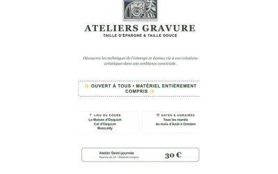 Atelier de gravure