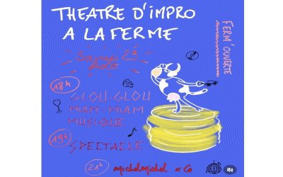 Théâtre d'impro à la ferme