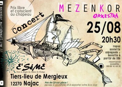 Concert et repas à Mergieux avec Mezenkor Orchestra