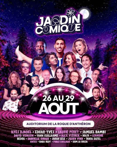 Festival Jardin Comique 2026 : 26 au 29 août