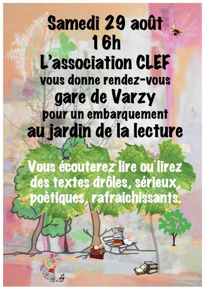Le Jardin de la Lecture - par l'association CLEF