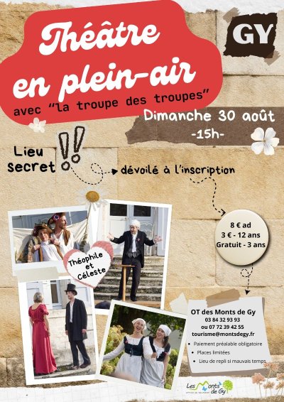 Théâtre en plein air  à Gy