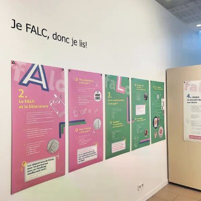 Exposition "Je FALC, donc je lis !"