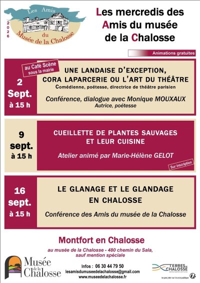 Une landaise d'exception, Cora Laparcerie ou l'art du théâtre