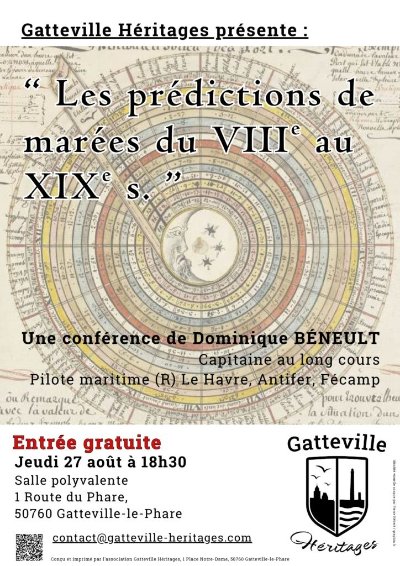 Les prédixtions de marées du VIIIe au XIXe siècle