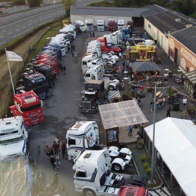 Rassemblement de camions