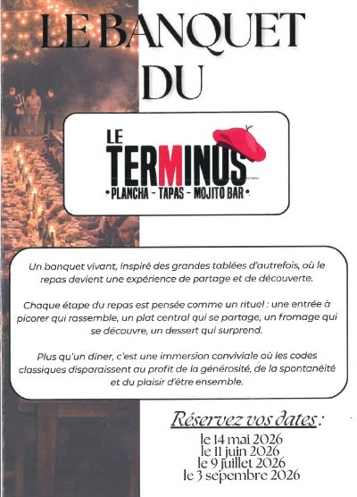 Le banquet du Terminus